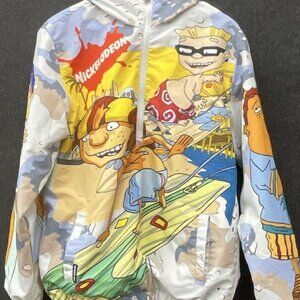 Men's Members Only x Nic Power (Hooded) Windbreaker - Size M - 90's Nostalgia